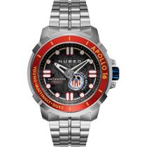 Nubeo NB-6093-33 Montre Homme Apollo 55th Automatique Édition limitée 48mm 20ATM