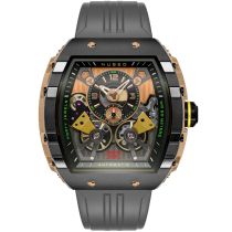 Nubeo NB-6100-06 Montre Homme Magellan Double Barrel Automatique 48mm 5ATM