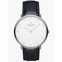 Nordgreen NR40SILEBLXX Montre Homme Native 40mm 3ATM 