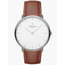 Nordgreen NR40SILEBRXX Montre Homme Native 40mm 3ATM 