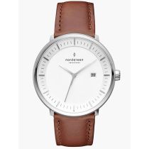 Nordgreen PH40SILEBRXX Montre Homme Philosopher 40mm 3ATM 