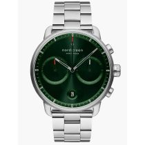 Nordgreen PI42SI3LSIGS Montre Homme Pioneer Chronographe 42mm 10ATM 
