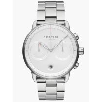 Nordgreen PI42SI3LSIXX Montre Homme Pioneer Chronographe 42mm 10ATM 