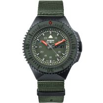 Traser H3 109858 P69 Black-Stealth Green Montre Homme 46mm 20ATM