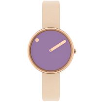 Picto 43303-6312R Montre Femme Violet Glow 30mm 5ATM 
