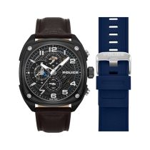 Police PEWGF00814X2 Montre homme Portland Chronographe 45mm 5ATM