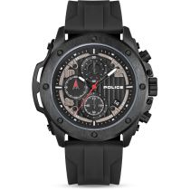 Police PEWGO00777X1 Montre Homme Clout Orb Chronographe Set 45mm 3ATM