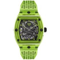 Philipp Plein PWPTA0124 Automatique Montre Homme The $keleton Crystal 44mm 5ATM