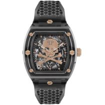 Philipp Plein PWPTA0424 Automatique Montre Homme The $keleton Crystal 44mm 5ATM