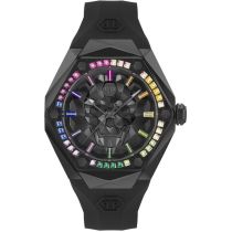Philipp Plein PWPWA0524 Montre Homme The $kull Spikes 46mm 5ATM 