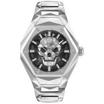 Philipp Plein PWPWA0624 Montre Homme The $kull Spikes 46mm 5ATM 
