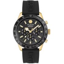 Philipp Plein PWPYA0224 Montre Homme Pleinmeter Chronographe 44mm 5ATM 