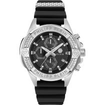 Philipp Plein PWWFA0125 Montre Homme The $kull Chrono 45mm 5ATM 