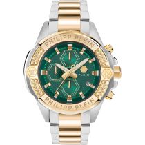 Philipp Plein PWWFA0525 Montre Homme The $kull Chrono 45mm 5ATM 
