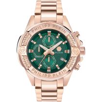 Philipp Plein PWWFA0625 Montre Homme The $kull Chrono 45mm 5ATM 