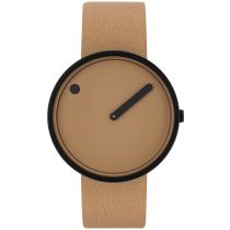 Picto 43349-4820B Unisex Cappucciono Brown 40mm 5ATM
