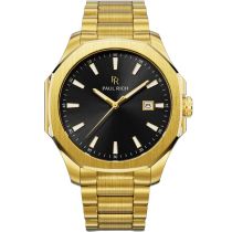 Paul Rich PR-46703 Montre Homme Mercer Goldline Black 40,50 mm 5ATM  