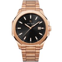 Paul Rich PR-46702 Montre Homme Mercer Regent Rose Gold Black 40,5 mm 5ATM 
