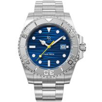 Paul Rich PR-46708 Montre Homme Crystal Bay Azure Sea Silver Blue 40mm 5ATM 