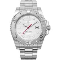Paul Rich PR-46709 Montre Homme Crystal Bay Arctic Shore Silver White 40mm 5ATM 