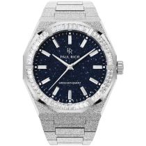 Paul Rich PR-46706 Montre Homme Moissanite Frosted Star Dust II Silver 43mm 5ATM 