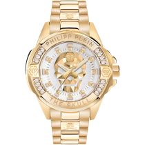 Philipp Plein PWNAA0722 The $kull Montre Unisexe 41mm 5ATM