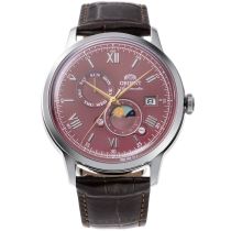 Orient RA-AK0807R30B Montre Homme Bambino Sun & Moon 41mm 3ATM