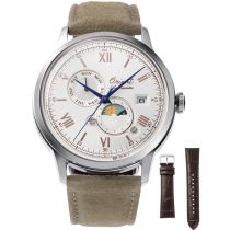 Orient RA-AK0808S30B Montre Homme Bambino Sun & Moon Limited Edition 41mm 3ATM