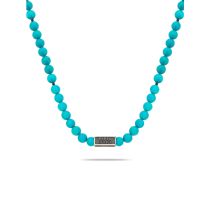 Rebel & Rose NL034-S-70 Turquoise Delight Collier Homme 70cm