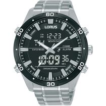 Lorus RW649AX9 Numérique Chronographe Montre Homme 46mm 10ATM