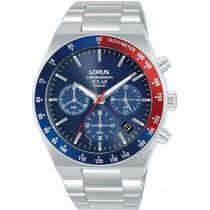 Lorus RZ521AX9 Montre Homme Sports solaire Chronographe 42mm 10ATM