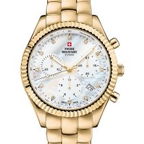 Swiss Military SM30207.03 Elegant Chronographe Montre Femme 38mm 5ATM