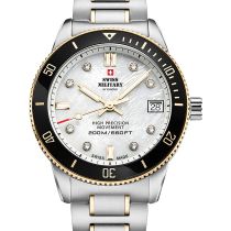 Swiss Military SM34089.04 Diver Montre Femme 37mm 20ATM