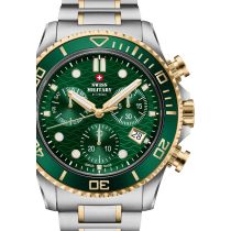 Swiss Military SM34101.05 Montre Homme Military XL Chronographe 46mm 10ATM