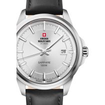 Swiss Military SM34104.09 Montre Homme Classique Verre Saphir 40mm 10ATM