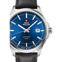 Swiss Military SM34104.10 Montre Homme Classique Verre Saphir 40mm 10ATM