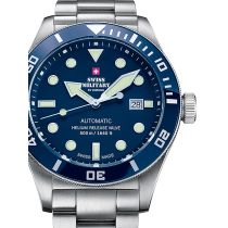 Swiss Military SMA34075.02 Automatique Montre Homme 44mm 50ATM