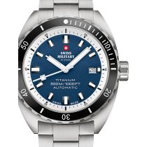 Swiss Military SMA34100.03 Diver Titane Automatique Montre Homme 42mm 30ATM