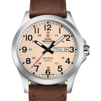 Swiss Military SMP36040.29 Montre Homme Day-Date Quartz 42mm 5ATM