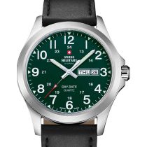 Swiss Military SMP36040.30 Montre Homme Day-Date Quartz 42mm 5ATM