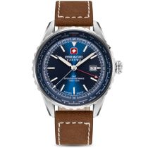 Swiss Military Hanowa SMWGB0003202 Montre Homme Afterburn GMT 44mm 10ATM