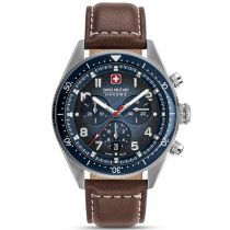 Swiss Military Hanowa SMWGC0003802 Montre Homme Greyhound Chrono 43mm 10ATM 