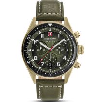 Swiss Military Hanowa SMWGC0003850 Montre Homme Greyhound Chrono 43mm 10ATM 