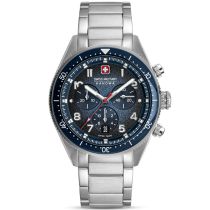 Swiss Military Hanowa SMWGI0003804 Montre Homme Greyhound Chrono 43mm 10ATM 