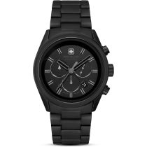 Swiss Military Hanowa SMWGI0004230 Montre homme Navalus Pro Chrono Stealth 43mm 10ATM