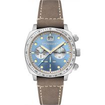 Spinnaker SP-5068-04 Montre Homme Hull Chronographe Sky Blue 42mm 10ATM