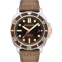 Spinnaker SP-5088-04 Hull Diver Automatique Montre Homme 42mm 30ATM