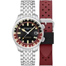 Spinnaker SP-5121-11 Montre Homme Bradner GMT Automatique