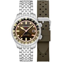 Spinnaker SP-5121-22 Montre Homme Bradner GMT Automatique