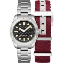 Spinnaker SP-5129-22 Montre Homme Croft Mid-Size Automatique Limited Dolphin Project 40mm 15ATM
